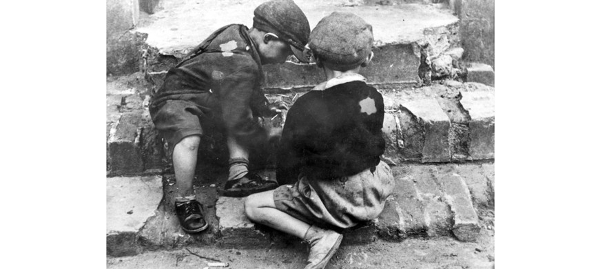 Дети на улицах Варшавского гетто