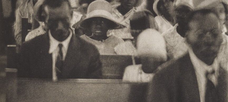 <p>Doris Ulmann (1884-1934); [People seated at church service] [from "Roll, Jordan, Roll"]l; 1933; Photogravure; Amon Carter Museum of American Art, Fort Worth, Texas; P2009.8.26</p>
