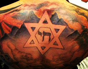 Еврейская звезда тату (73 фото)