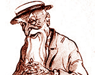 Рисунок к сказке «Старик Хоттабыч» карандашом (53 фото)