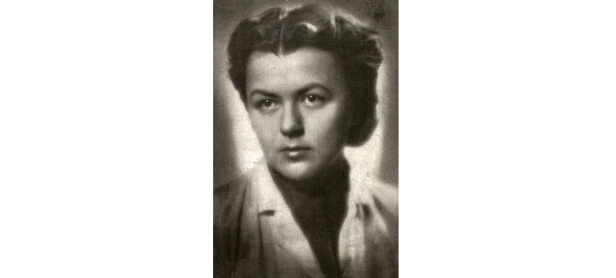 Янина Мельберг в молодсти