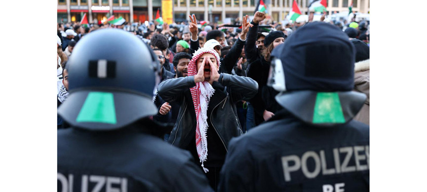 Пропалестинские митинги в Германии