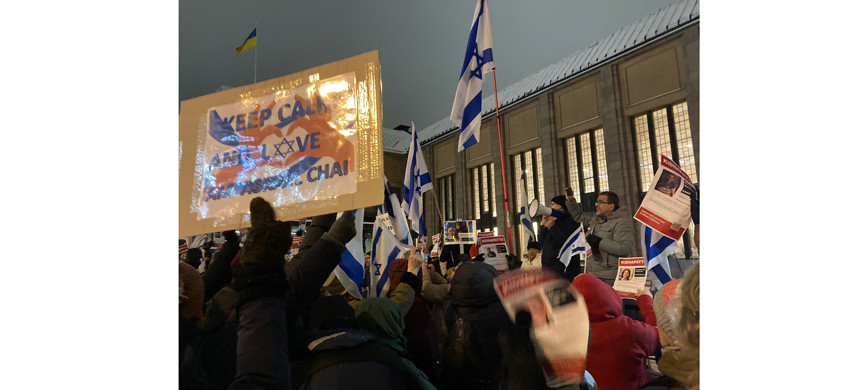 Речи на марше против антисемитизма не вдохновили никого