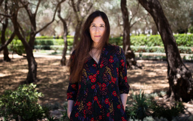 <p>Portrait of Israeli author Zeruya Shalev in Haifa, Israel, July 08, 2021.</p>