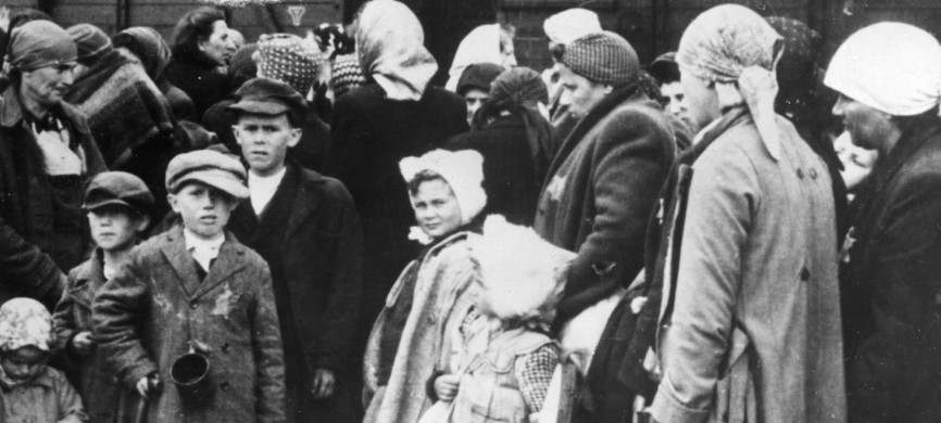 <p>Auschwitz, poland, world war 2, concentration camp victims after disembarking from a freight train at the station near the camp. (Photo by: Sovfoto/UIG via Getty Images)</p>