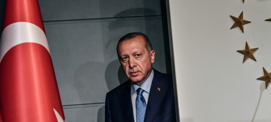 <p>TOPSHOT - Turkish President Recep Tayyip Erdogan arrives to deliver a speech on June 24, 2018 in Istanbul, after initial results of Turkey's presidential and parliamentary elections. Erdogan on June 24 declared victory in a tightly-contested presidential election, extending his 15-year grip on power in the face of a revitalised opposition. Turkish voters had for the first time cast ballots for both president and parliament in the snap polls, with Erdogan looking for a first round knockout and an overall majority for his ruling Justice and Development Party (AKP). / AFP PHOTO / BULENT KILICBULENT KILIC/AFP/Getty Images</p>