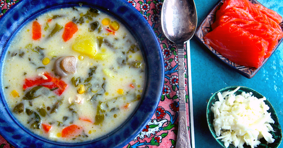 Сырный суп из плавленных сырков — простой и безумно вкусный